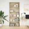 Book Cabinet Sonoma Oak – Stylish & Spacious Storage Solution