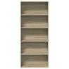 Book Cabinet Sonoma Oak – Stylish & Spacious Storage Solution