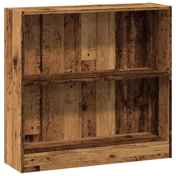 Bookcase Old Wood 80x24x76 cm - Stylish Storage Solution