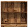 Bookcase Old Wood 80x24x76 cm - Stylish Storage Solution