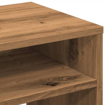 Artisian Oak Bedside Cabinet - Stylish & Functional | Hipomarket