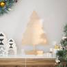 Wooden Christmas Tree - 70 cm Solid Wood Decoration