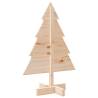 Wooden Christmas Tree - 70 cm Solid Wood Decoration