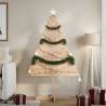 Wooden Christmas Tree 150 cm - Solid Wood Decoration