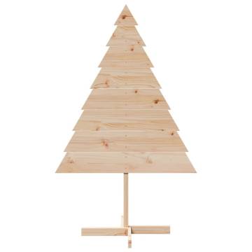 Wooden Christmas Tree 150 cm - Solid Wood Decoration