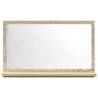 Bathroom Mirror Cabinet Sonoma Oak - 60x11x37 cm | Hipo Market