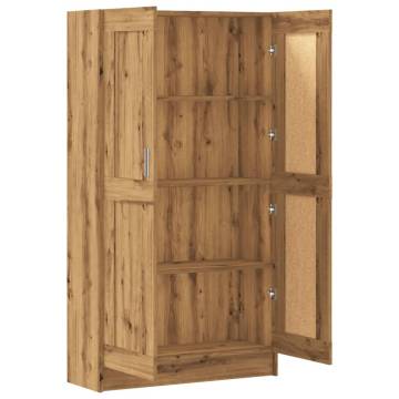 Book Cabinet Artisan Oak - Stylish & Durable Storage Solution