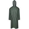  Waterproof Heavy-duty Long Raincoat with Hood Green L Colour green Size l 