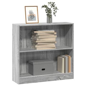 Grey Sonoma Bookcase - Stylish Storage Solution | HipoMarket