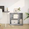 Grey Sonoma Bookcase - Stylish Storage Solution | HipoMarket