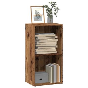 Bookcase Old Wood 40x30x77 cm - Quality Engineered Wood