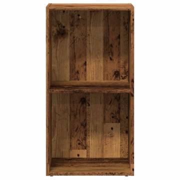 Bookcase Old Wood 40x30x77 cm - Quality Engineered Wood