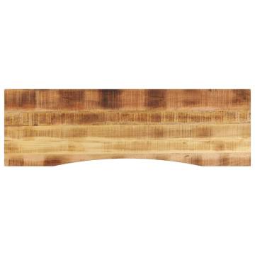 Desk Top with Curve 160x50 cm – Solid Mango Wood | Hipo Market