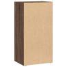 Bookcase Brown Oak 40x30x77 cm - Stylish Storage Solution