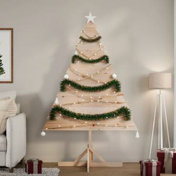 Wooden Christmas Tree 180 cm - Rustic Holiday Decoration