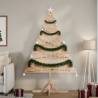 Wooden Christmas Tree 180 cm - Rustic Holiday Decoration