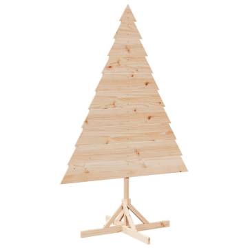 Wooden Christmas Tree 180 cm - Rustic Holiday Decoration