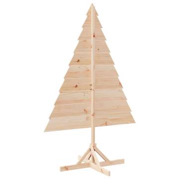 Wooden Christmas Tree 180 cm - Rustic Holiday Decoration