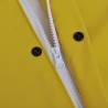 Waterproof Heavy-duty Yellow Raincoat with Hood - XL Size