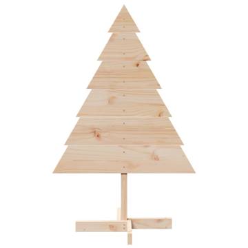 Wooden Christmas Tree 110 cm - Unique Holiday Decor