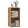 Artisian Oak Bookcase - 40x30x77 cm Engineered Wood Storage