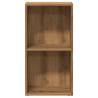 Artisian Oak Bookcase - 40x30x77 cm Engineered Wood Storage