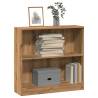  Bookcase Artisian Oak 80x24x76 cm Engineered Wood Colour oak Quantity in Package 1 Height 76 cm Width 80 cm 