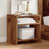  Bedside Cabinets 2 pcs Old Wood 40x30x40 cm Engineered Wood Colour old wood Quantity in Package 2 