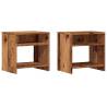 Industrial Style Bedside Cabinets - Set of 2 | Hipo Market