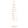 Wooden Christmas Tree 210 cm | Solid Pine Decoration