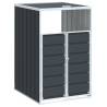 Wheelie Bin Storage for Single Bin - Anthracite Steel