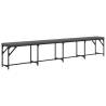 Dining Bench Dark Grey 248x32x45 cm - Stylish & Durable