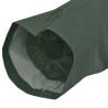 Waterproof Heavy-duty Long Raincoat with Hood - Green XL