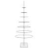 Black Metal Christmas Tree 210 cm - DIY Decoration