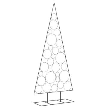 Metal Christmas Tree for Decoration - Black 210 cm | HipoMarket