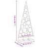 Metal Christmas Tree for Decoration - Black 210 cm | HipoMarket