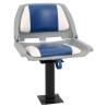  Boat Seat with Pedestal 360° Rotatable Colour blue and white Quantity in Package 1 Model with high pedestal 