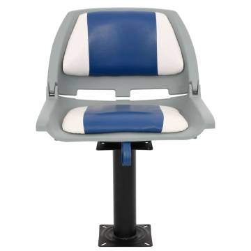 360° Rotatable Boat Seat with Pedestal - Comfortable & Durable