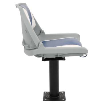 360° Rotatable Boat Seat with Pedestal - Comfortable & Durable