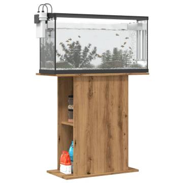 Aquarium Stand Artisan Oak - 36x75x72.5 cm | Hipo Market