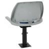 Adjustable 360° Rotatable Boat Seat with Pedestal - HipoMarket