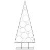 Black Metal Christmas Tree 180 cm - DIY Decoration