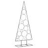 Black Metal Christmas Tree 180 cm - DIY Decoration