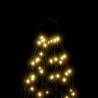 Christmas Tree on Flagpole - 500 Warm White LEDs | 300 cm