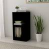  Bookshelf Black 40x24x75 cm Engineered Wood Colour black Quantity in Package 1 Height 75 cm Width 40 cm 