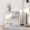  2-Tier Book Cabinet White 80x30x76.5 cm Engineered Wood Colour white Quantity in Package 1 Height 76.5 cm Width 80 cm 