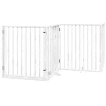 Foldable Dog Gate with Door - 800 cm of Safety & Style