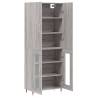 Highboard Grey Sonoma 69.5x34x180 cm - Elegance & Storage