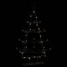 Metal Christmas Tree for DIY Decoration - 140 cm Black