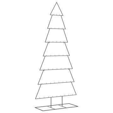 Decorative Black Metal Christmas Tree - 210 cm | Hipomarket